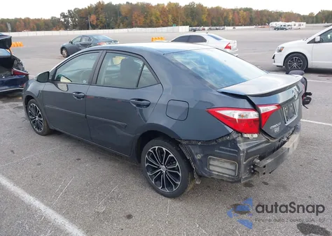 2016 Toyota Corolla S Plus from USA, damaged, VIN 2T1BURHEXGC640539